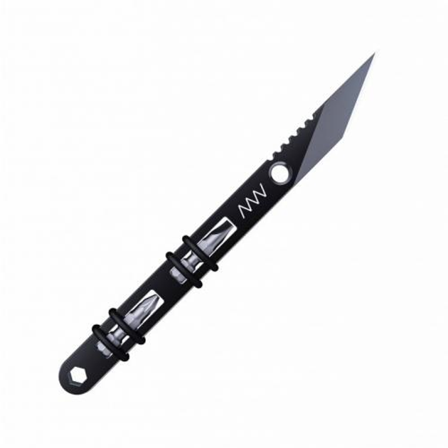 Ніж ANV Knives M050 CMS DLC, Kydex Sheath ANVM050-001 Чорний (2000980604715) - зображення 2