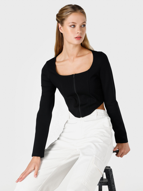 Акція на Топ жіночий Colin's CL1065169BLK L Black від Rozetka