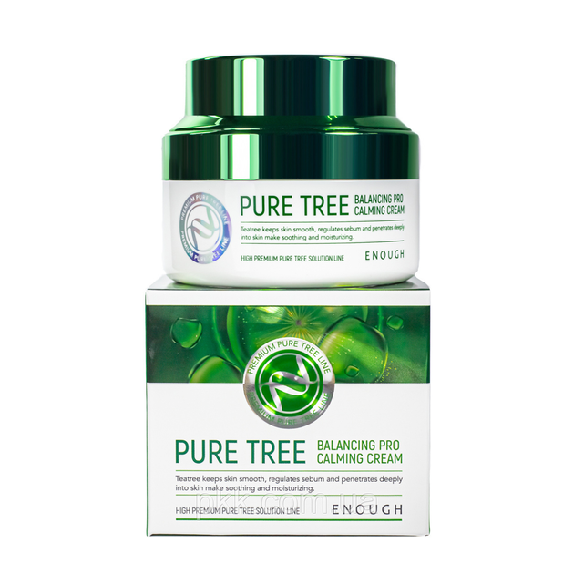 Крем для лица Enough Pure Tree Balancing Pro с экстрактом чайного дерева 50 мл - Фото 2 Крем для лица Enough Pure Tree Balancing Pro с экстрактом чайного дерева 50 мл - изображение 2