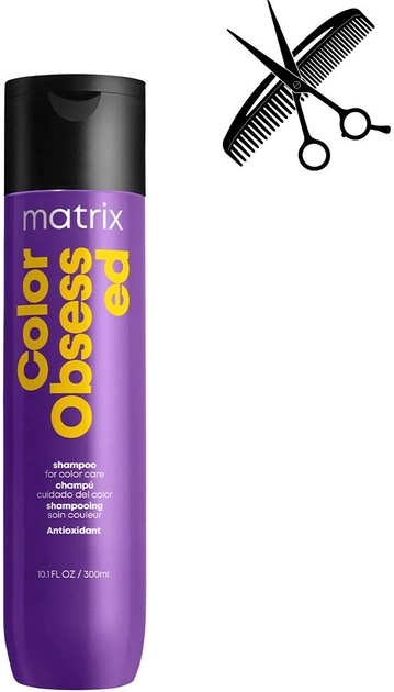 Акция на Професійний шампунь Matrix Total Results Color Obsessed для фарбованого волосся 300 мл от Rozetka