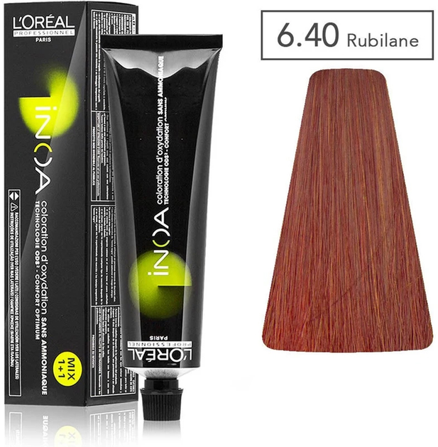 Farba do włosów L’Oreal Professionnel Paris Inoa Color 6.40 60 g (3474630481572) - obraz 2