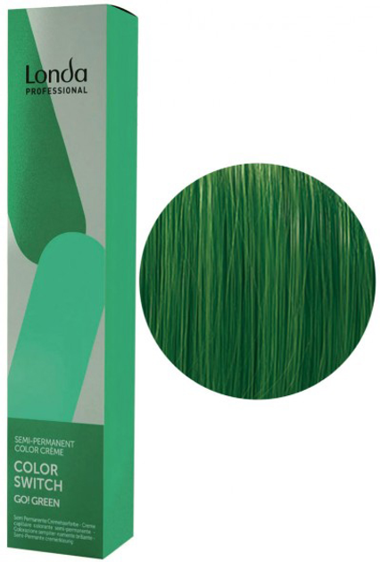 Фарба для волосся прямої дії Londa Professional Color Switch Semi Permanent Color Creme Go! Green 80 мл (3614226895004) - зображення 1