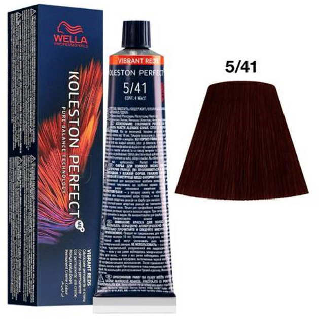 Фарба для волосся Wella Professionals Koleston Perfect Me+ Vibrant Reds 5/41 60 мл (8005610626314) - зображення 2