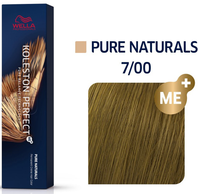 Farba do włosów Wella Professionals Koleston Perfect Me+ Pure Naturals 7/00 60 ml (8005610627038) - obraz 2