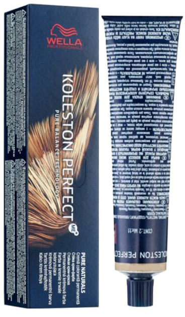 Farba do włosów Wella Professionals Koleston Perfect Me+ Pure Naturals 8/07 60 ml (8005610663500) - obraz 1