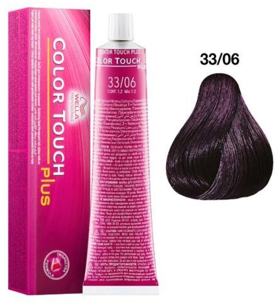 Farba do włosów Wella Professionals Color Touch Plus 33/06 60 ml (4015600028053) - obraz 2