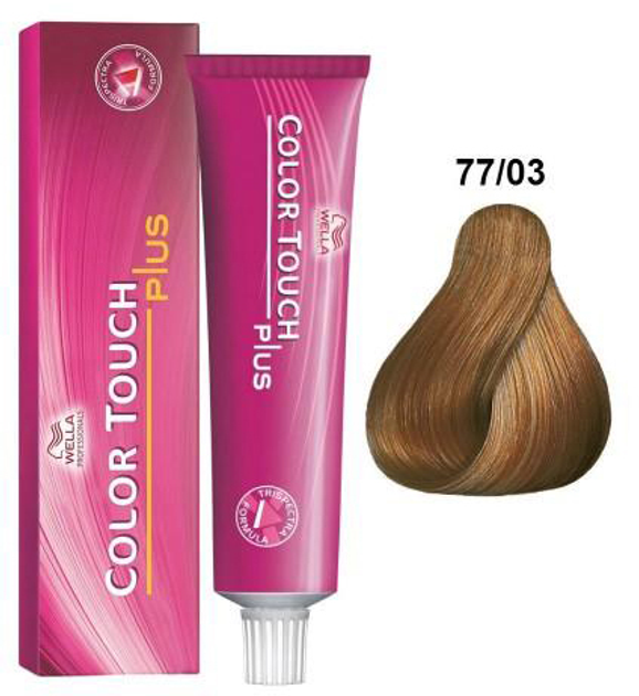 Farba do włosów Wella Professionals Color Touch Plus 77/03 60 ml (4015600027629) - obraz 2