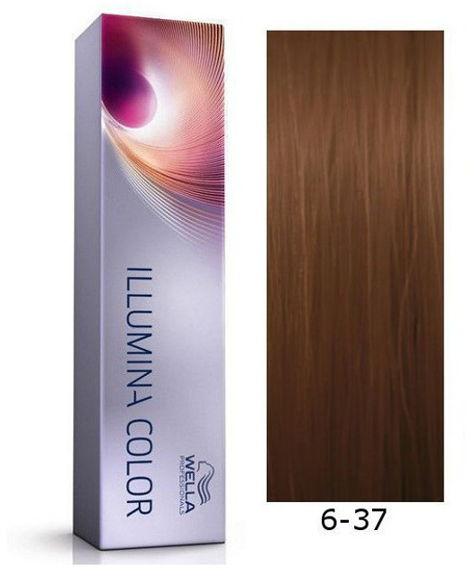 Фарба для волосся Wella Professionals Illumina Color 6/37 60 мл (4084500607699) - зображення 2