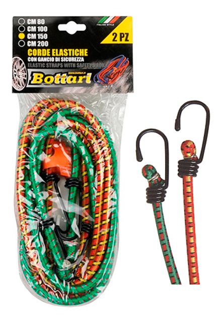 R̲O̲Z̲E̲T̲K̲A̲ | Резинка багажная Bottari эластичная с металлическими ...