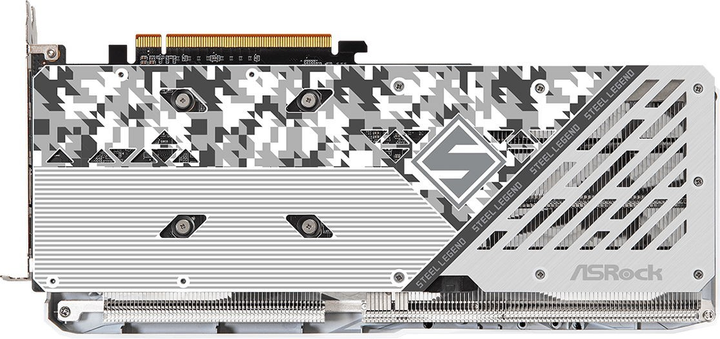 Karta graficzna ASRock PCI-Ex Radeon RX 7600 Steel Legend OC 8GB GDDR6 (128bit) (2725/18000) (1 x HDMI, 3 x DisplayPort) (RX7600 SL 8GO) - obraz 5