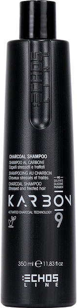 Шампунь з активованим вугіллям Echosline Karbon 9 Charcoal Shampoo 350 мл від Rozetka на платформі USKIDKA Акція на Шампунь з активованим вугіллям Echosline Karbon 9 Charcoal Shampoo 350 мл від Rozetka