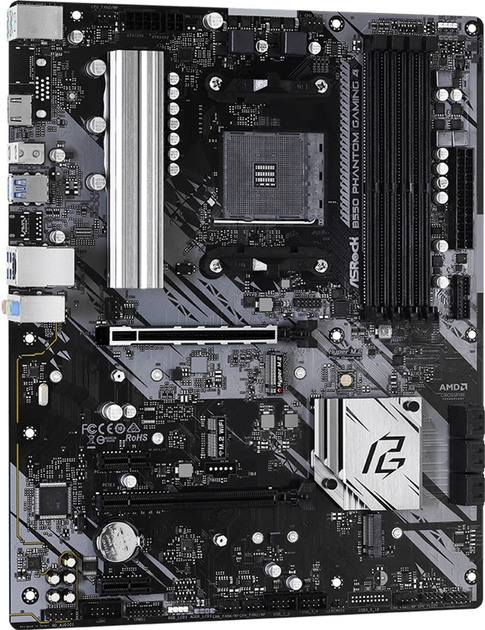 Материнська плата ASRock B550 Phantom Gaming 4 (sAM4, AMD B550, PCI-Ex16) - зображення 2