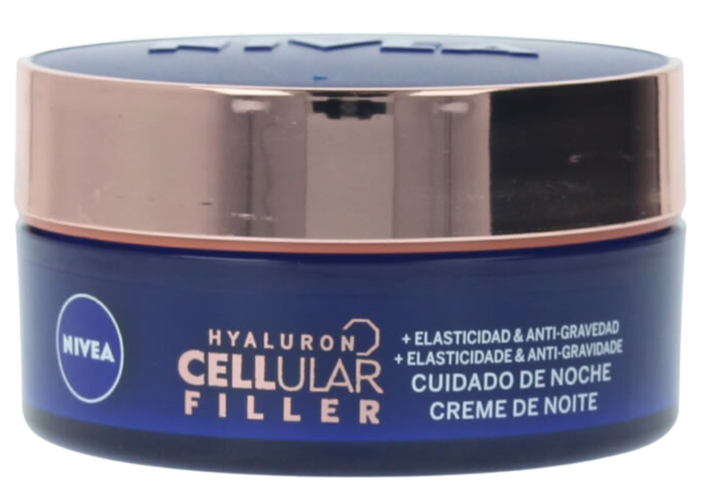 Крем для обличчя Nivea Hyaluron Cellular Filler Night Cream 50 мл (4005900600745) - зображення 1