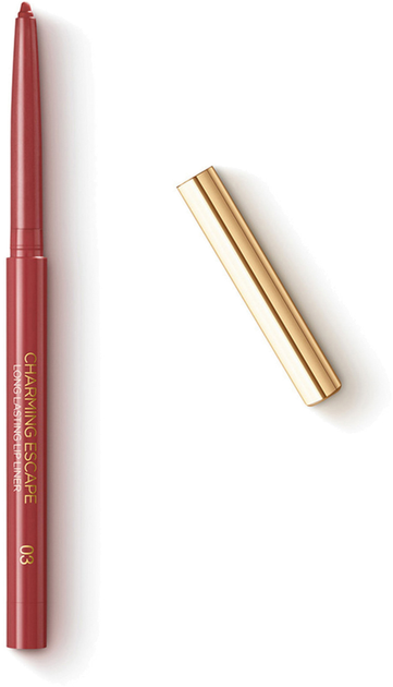 Kredka do ust Kiko Milano Charming Escape Long Lasting Lip Liner 03 Elegant Rosewood 0.3 g (8025272978408) - obraz 2