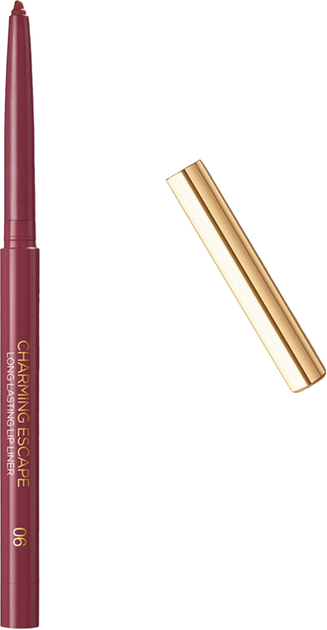 Kredka do ust Kiko Milano Charming Escape Long Lasting Lip Liner 06 Refined Wine 0.3 g (8025272978439) - obraz 2