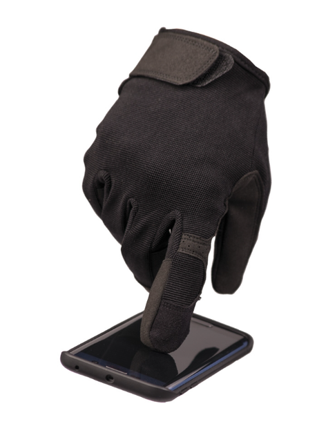 Перчатки сенсорные тактические XL Черные Mil-Tec EINSATZHANDSCHUHE TOUCH XL SCHWARZ (12521102-905-XL) - изображение 1