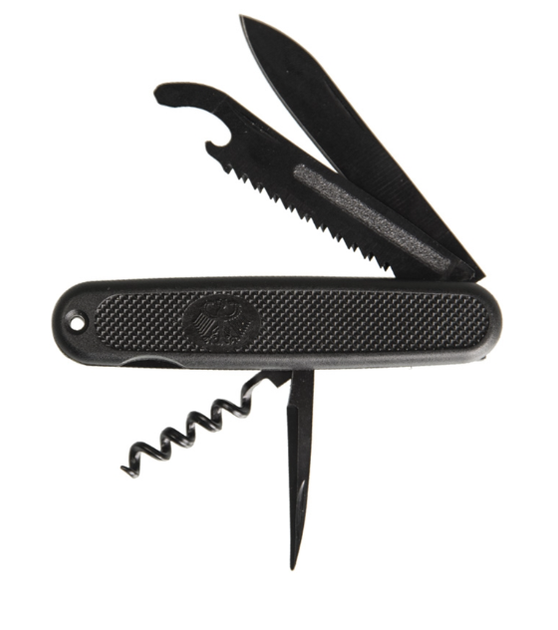 Ніж складний Mil-Tec Кишеньковий Чорний BW TASCHENMESSER A.A. SCHWARZ (15337050) - изображение 2
