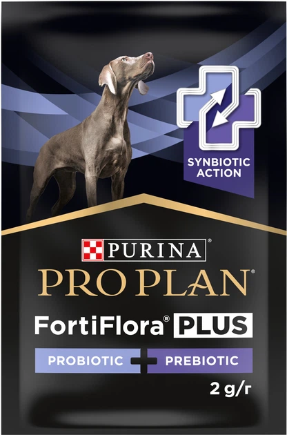 Пробиотик для взрослых собак и щенков Purina Pro Plan FortiFlora Plus для поддержания нормальной миклофлоры кишечника 30x2 г (8445290504937) - Фото 3 Пробиотик для взрослых собак и щенков Purina Pro Plan FortiFlora Plus для поддержания нормальной миклофлоры кишечника 30x2 г (8445290504937) - изображение 3