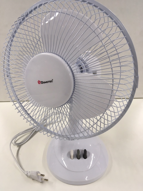 Настільний вентилятор Domotec MS-1624 потужність 72 спиці 30W Білий ...