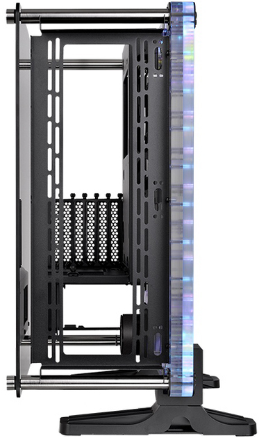 Obudowa Thermaltake DistroCase 350P Tempered Glass Czarny (CA-1Q8-00M1WN-00) - obraz 4