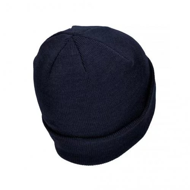 Шапка акриловая тонкой вязки Mil-Tec "BEANIE CAP" Blue - изображение 2