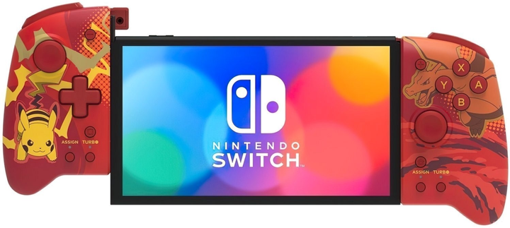 Kontroler Hori Split Pad Pro Pikachu & Charizard dla Nintendo Switch (810050911498) - obraz 1