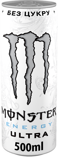 Упаковка безалкогольного энергетического сильногазированного напитка Monster Energy Ultra 500 мл х 12 банок (5060947547179) - Фото 2 Упаковка безалкогольного энергетического сильногазированного напитка Monster Energy Ultra 500 мл х 12 банок (5060947547179) - изображение 2