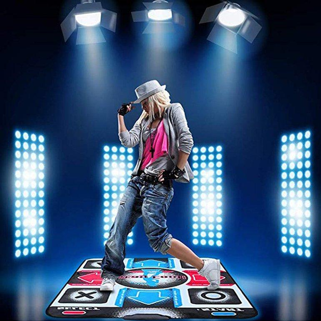 Танцевальный детский коврик музыкальный Navi Dance Mat для компьютера, подключение USB с нескользящей поверхностью - Фото 5 Танцевальный детский коврик музыкальный Navi Dance Mat для компьютера, подключение USB с нескользящей поверхностью - изображение 5