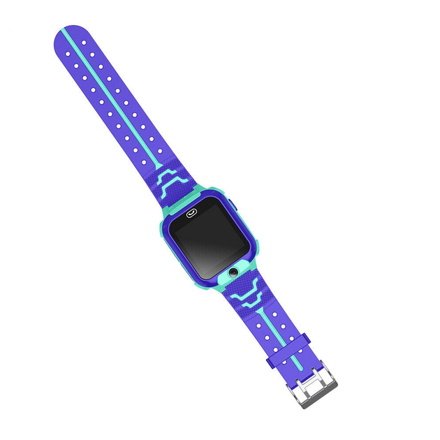 Дитячий смарт годинник телефон Uwatch CW5Z SIM карта, GPS, камера, SOS, вологозахист Blue - зображення 5