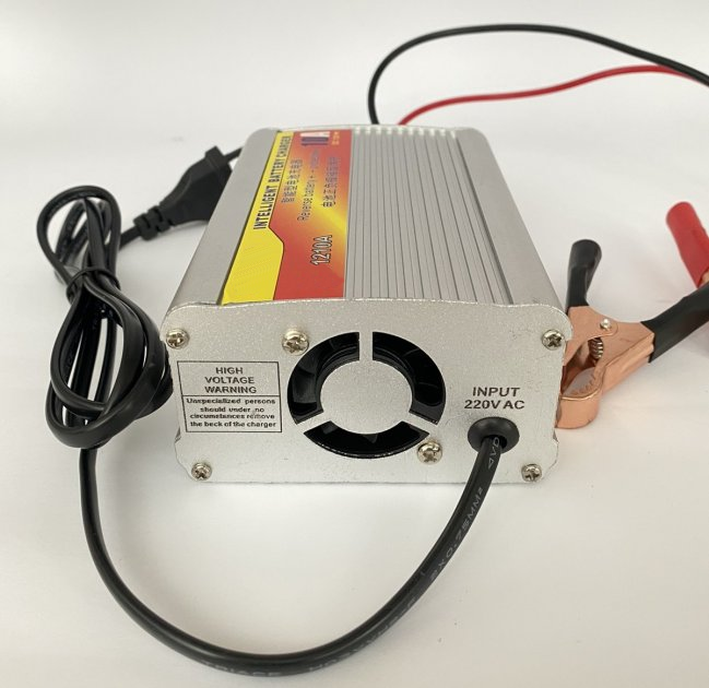 Зарядное устройство для аккумуляторов Energy Battery Charger BC-MA1210A с встроенным амперметром DC 12V 10A - изображение 2