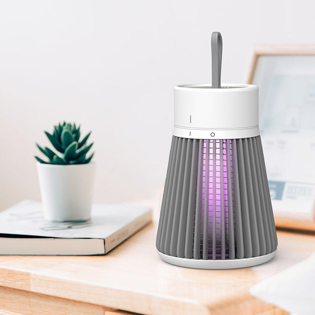 Ловушка от комаров и насекомых уничтожитель антимоскитная лампа с LED подсветкой электрическая Stop Mosquito USB с Аккумулятором 2200мАч - изображение 13