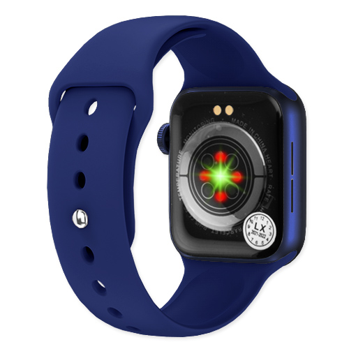 Смарт часы Smart Watch M16 mini 38mm Aluminium голосовой вызов, фитнес функции, здоровье Blue - Фото 2 Смарт часы Smart Watch M16 mini 38mm Aluminium голосовой вызов, фитнес функции, здоровье Blue - изображение 2