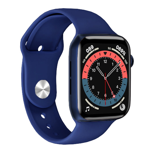Смарт часы Smart Watch M16 mini 38mm Aluminium голосовой вызов, фитнес функции, здоровье Blue - Фото 4 Смарт часы Smart Watch M16 mini 38mm Aluminium голосовой вызов, фитнес функции, здоровье Blue - изображение 4