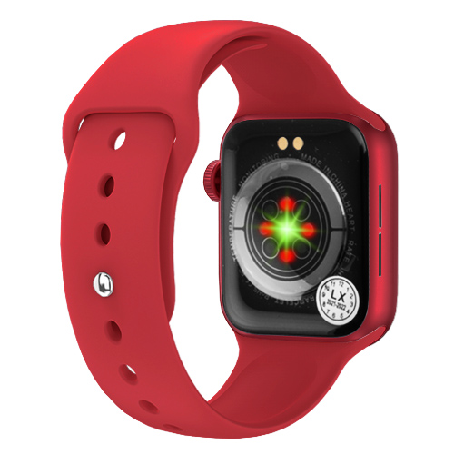 Умные смарт часы Smart Watch M16-Mini Aluminium, 3.8см, голосовой вызов, фитнес функции, алюминиевый корпус Red - изображение 2