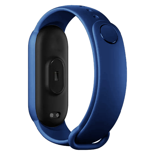 Фитнес браслет Smart Fit M5-Band спортивные часы с пульсометром, тонометром, шагомером, магнитной зарядкой и защитой от влаги IP67 - Blue - изображение 3