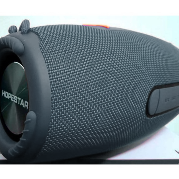 Беспроводная Bluetooth колонка Hopestar H51-H с функцией Powerbank, USB, MicroSD, влагозащита IPX6, TWS 1+1, Blue - изображение 3