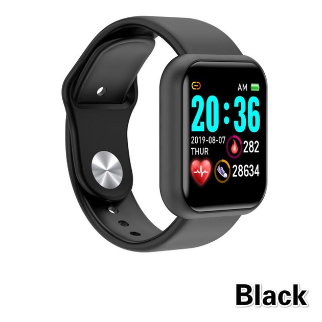 Смарт годинник Smart watch SWY68S розумний браслет з функціями фітнес трекера, вологозахистом, пульсометром та крокоміром Чорний - Фото 3 Смарт годинник Smart watch SWY68S розумний браслет з функціями фітнес трекера, вологозахистом, пульсометром та крокоміром Чорний - зображення 3