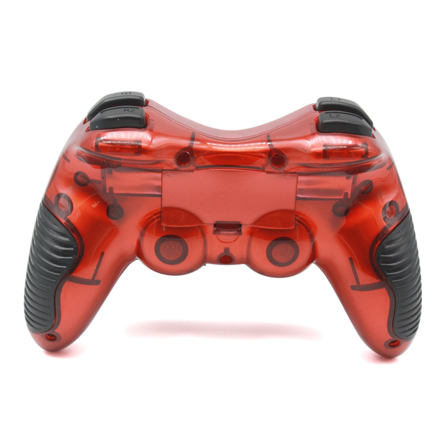 Бездротовий геймпад 6в1 Generic Wireless 320 джойстик з вібрацією для PC/PS3/360/ Android TV/TV Box/ Win10 Червоний - зображення 5