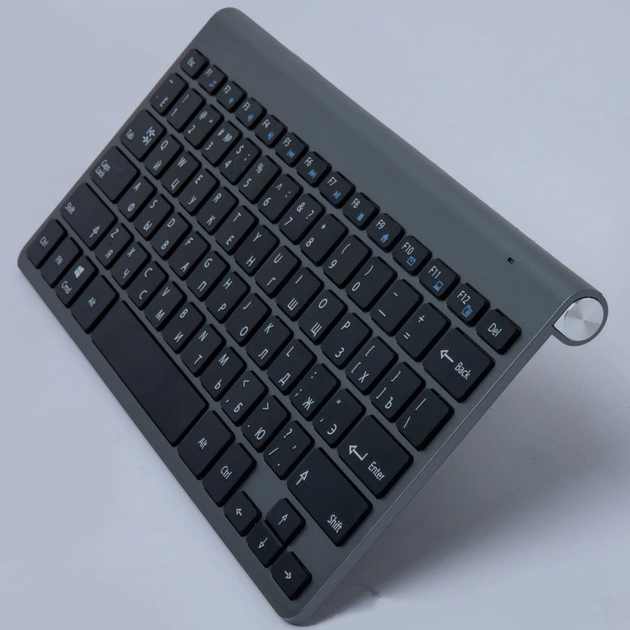 Комплект беспроводной клавиатура и мышь оптическая Combo Ultra 108S1 WM 30 для ПК, ноутбука, Smart TV на батарейках Черная - изображение 8