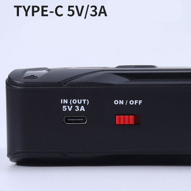 Автомобильное пуско-зарядное устройство многофункциональное Jumpstarter H30T 68800 mAh 400/800A с функцией Powerbank - изображение 3