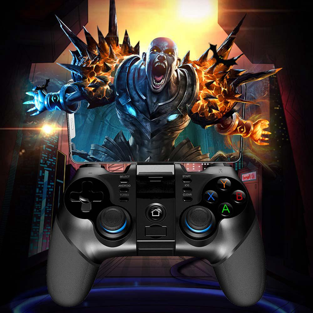 Ігровий безпровідний геймпад Ipega 9156PG для Android/PC/Smart TV/PlayStation 3 PS3 акумуляторний джойстик Bluetooth - зображення 9