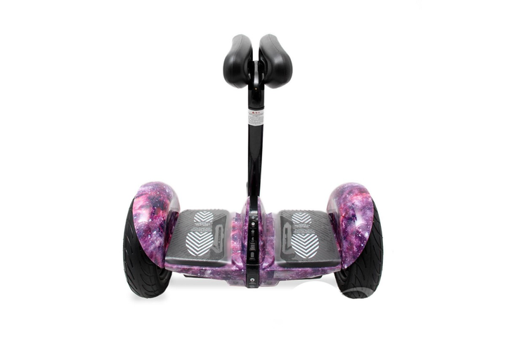 Сигвей Mirobot mini с Bluetooth, большими колёсами 10.5'' и зарядом до 20км хода фиолетовый космос - Фото 7 Сигвей Mirobot mini с Bluetooth, большими колёсами 10.5'' и зарядом до 20км хода фиолетовый космос - изображение 7