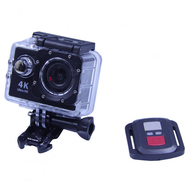 Экшн камера с аквабоксом для подводной съёмки водонепроницаемая Action camera SJR700 WiFi UltraHD Черная + Пульт - Фото 9 Экшн камера с аквабоксом для подводной съёмки водонепроницаемая Action camera SJR700 WiFi UltraHD Черная + Пульт - изображение 9