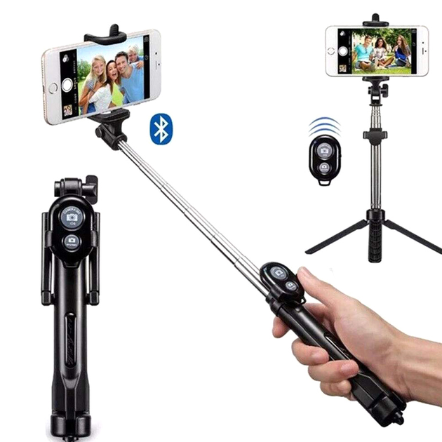 Экшн камера Action Camera SPORT Z3 PRO Wi Fi с пультом и боксом для подводной съемки в комплекте с креплениями + Селфи палка монопод тренога с Bluetooth пультом - изображение 14