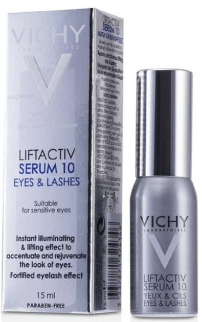 Serum przeciwzmarszczkowe Vichy Liftactiv Serum 10 Eyes And Lashes 15 ml (3337871324346) - obraz 1