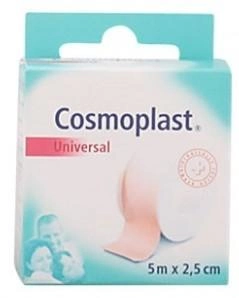 Пластырь рулонный Cosmoplast Universal Tape Roll 5 x 2.5 см (4046871005078) - изображение 1