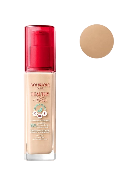 Podkład Bourjois Healthy Mix Radiant Foundation 53-Light Beige 30ml (3616303397364) - obraz 2