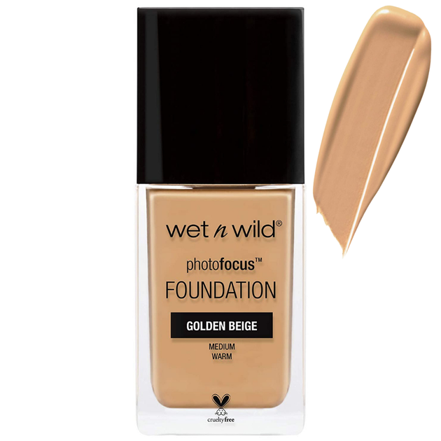 Тональний крем Wet N Wild Photofocus матуючий Golden Beige 28 мл (4049775536839) - зображення 1