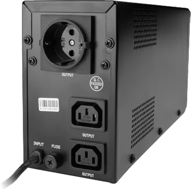 UPS EnerGenie 650 VA LCD (EG-UPS-031) - obraz 3