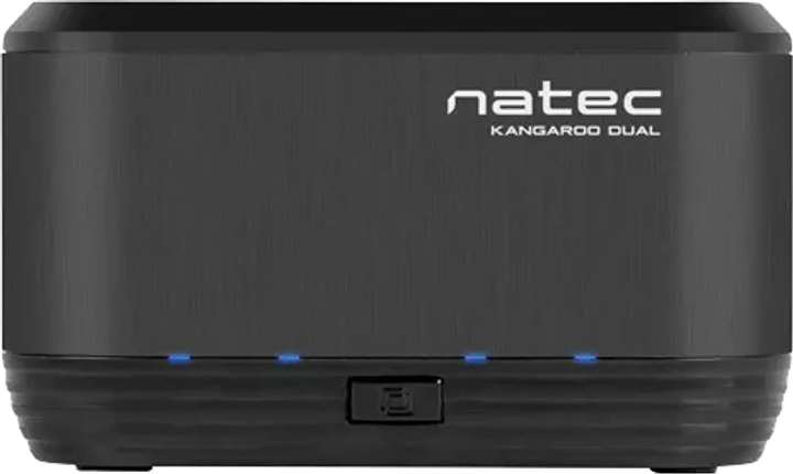 Stacja dokująca NATEC Kangaroo Dual do HDD/SSD 2.5/3.5" USB 3.0 (NSD-0955) - obraz 2